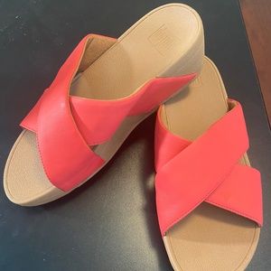 Fit Flop Red Sandals